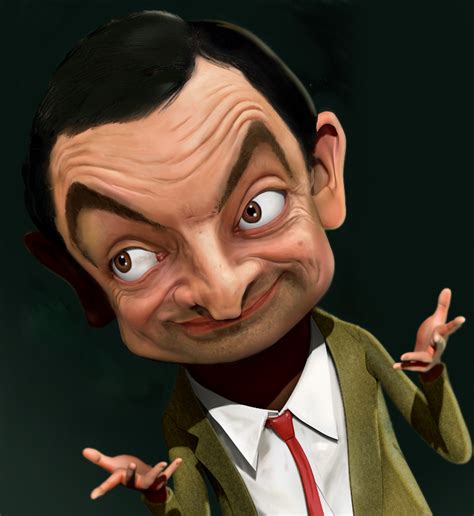 Mr Bean Caricature Zbrushcentral
