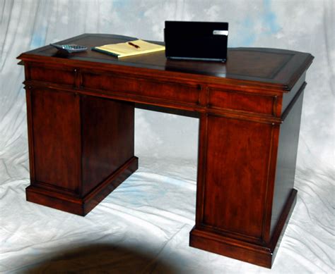 Make your searches 10x faster and better. Small Cherry Kneehole Office Desk Leather Top | eBay