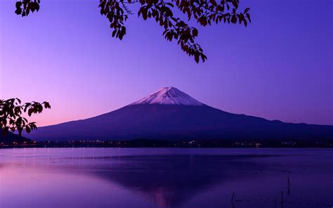 2880x1800 Resolution Mount Fuji Nightscape Macbook Pro Retina Wallpaper