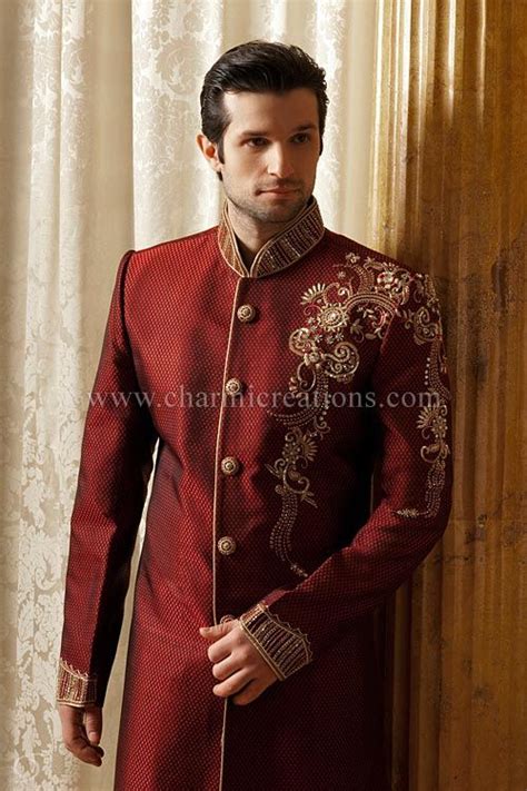 Somehow, someway, weddings are still happening, and though they might not look a whole lot like the ones you're used to going to it's all fun and games until you're served with an invite that calls for, like, creative black tie, but make it rugged! and you. Wedding Sherwani Mens Suits & Jodpuri Suits | Best wedding ...