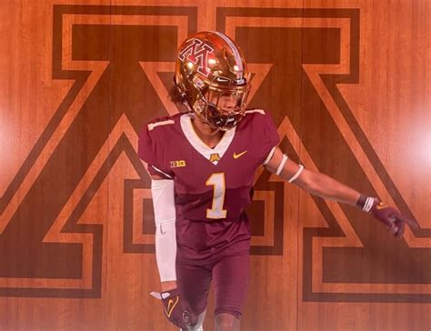 Wr Quinn Morris Discusses Minnesota Visit And Offer Gophers Nation