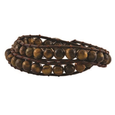 Tiger S Eye Wrap Bracelet From First Class Jewelry For On Square