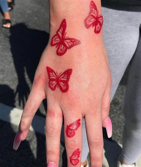 Butterfly Tattoo Designs For Lady Simple And Beautiful Butterfly Tattoo Cute Hand Tattoos