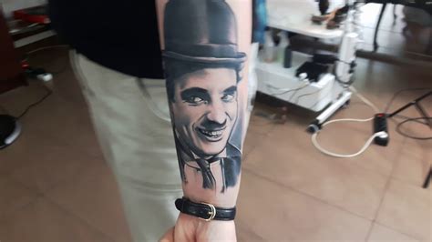 Charlie Chaplin Tattoo By Lechu Youtube
