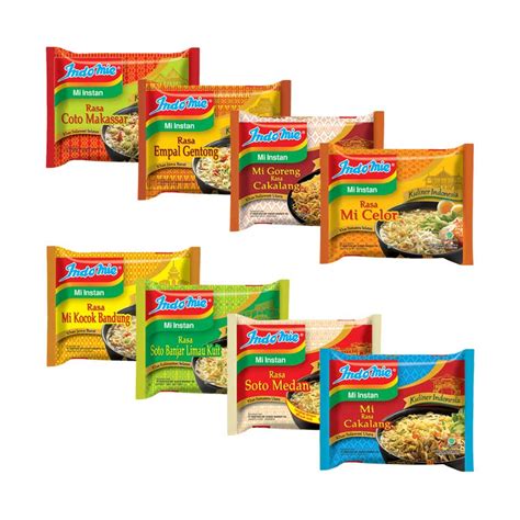 Jual Groceries Indomie Selera Nusantara Paket Mie Instan 8 Variant Rasa Di Seller Laris