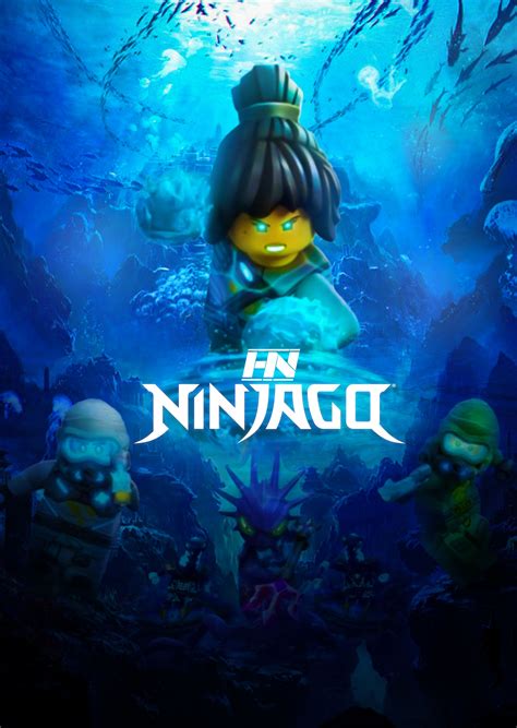 Lego Ninjago Season 15 Seabound Poster Lego Ninjago Lego Fond D