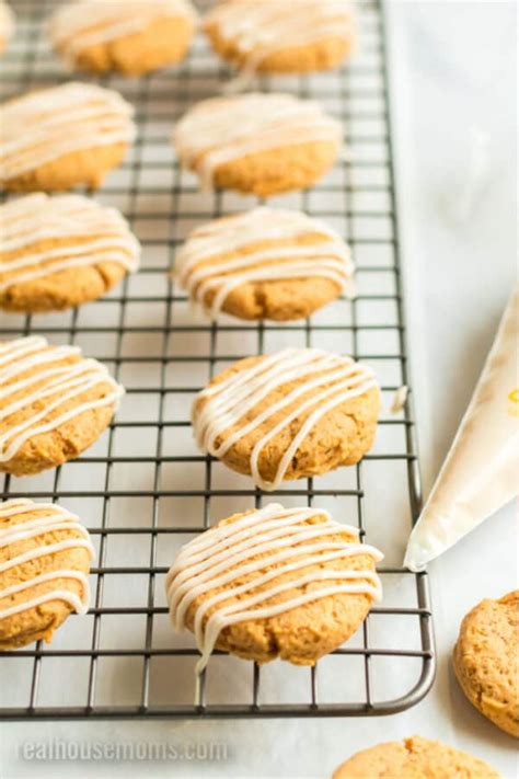 Pumpkin Cookies With Maple Frosting ⋆ Real Housemoms
