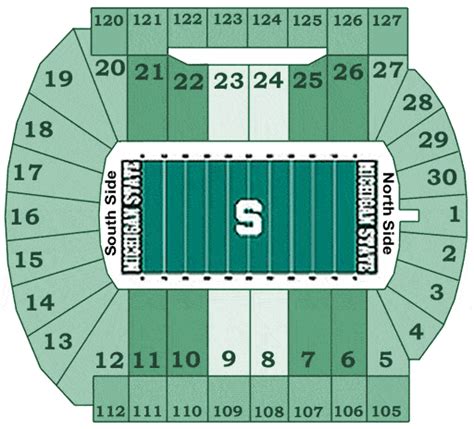 Michigan State Spartans Tickets Packages And Spartan Stadium Hotels