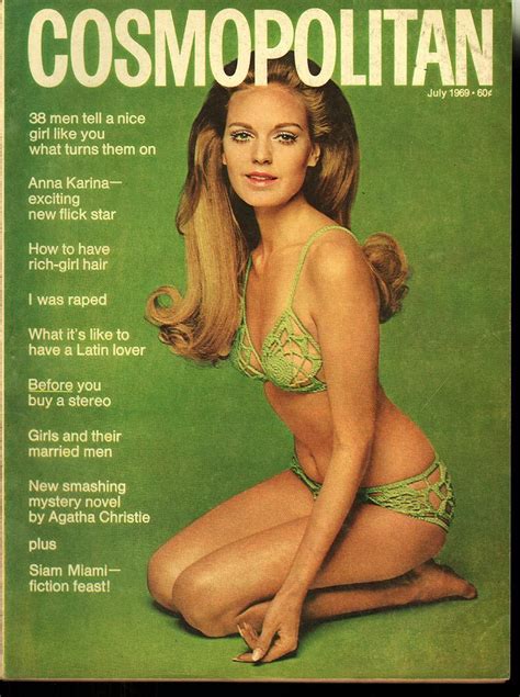 Cosmopolitan July 1969 Magazine Cover Cosmopolitan Cosmopolitan Magazine
