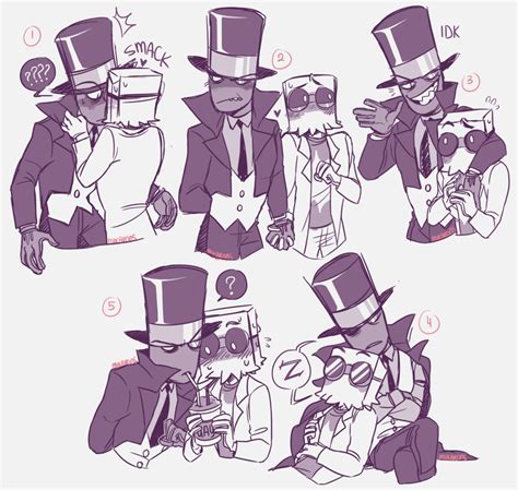 Pin On Villainous Villanos And Paperhat Black Hat Drflug