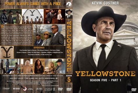 Yellowstone Season 5 Part 1 R1 Custom Dvd Cover Dvdcovercom