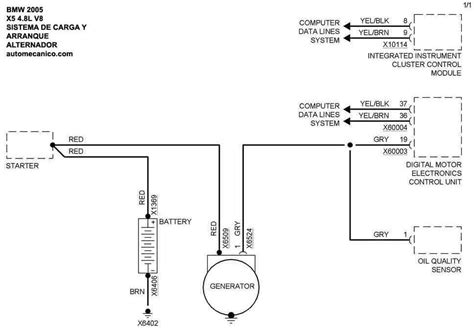 Bmw Diagramas Esquemas Sistema De Carga Y Arranque Charging And