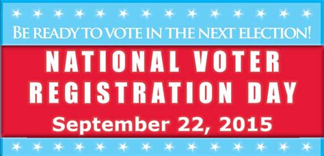National Voter Registration Day Empowerla