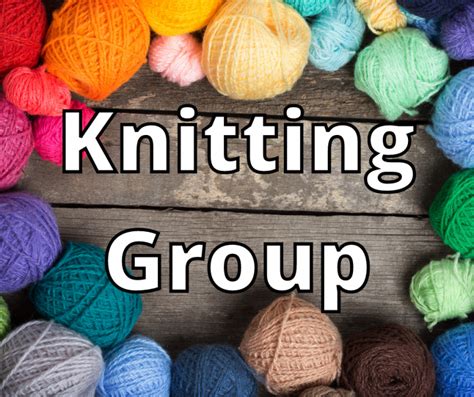 Knitting Group Cross Mills Public Library