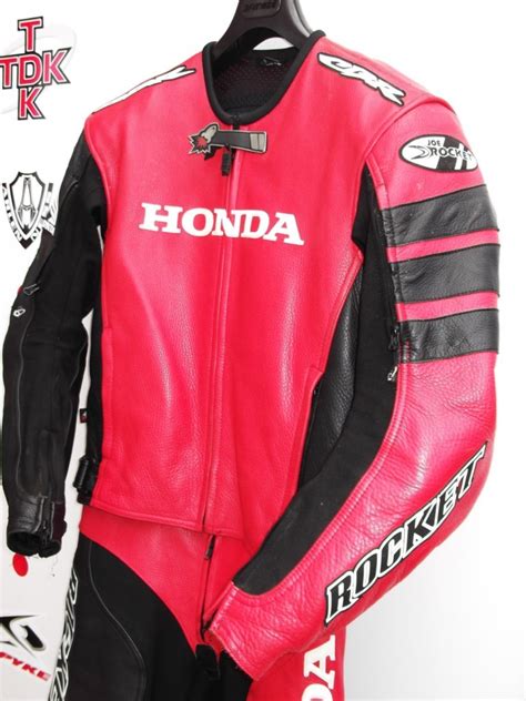 Check out our leather motorcycle jacket selection for the very best in unique or custom, handmade pieces from our clothing shops. Custom Made HONDA Red CBR Wings Motorcycle Leather Jacket ...