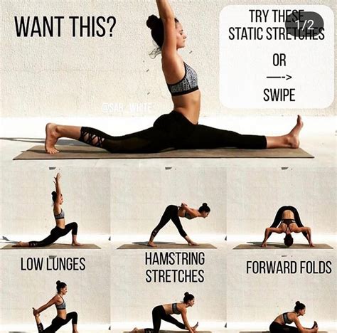 How To Do The Splits Exercise Strength Workout Workout
