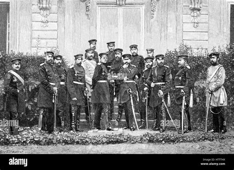 Military People In The Franco Prussian War 1870 1871 The German