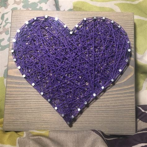 Made To Order Heart String Art Love And Romance Gallery Etsy