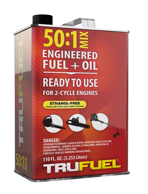 Premixed 501 Fuel For 2 Cycle Engines Trufuel Premixed 2 Cycle Fuel