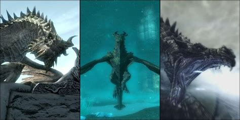 Skyrim Every Named Dragon Ranked From Easiest To Toughest