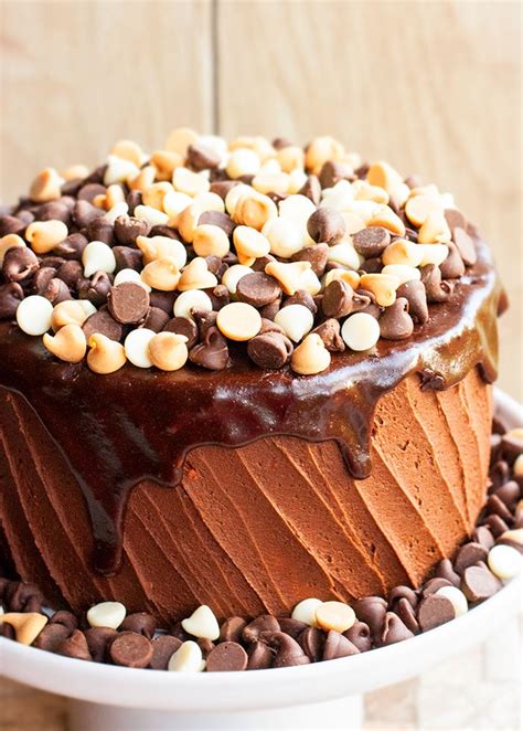 Prepare three 8 inch cake pans with parchment paper circles in the bottom and grease the sides. Chocolate Coffee Cake - CakeWhiz