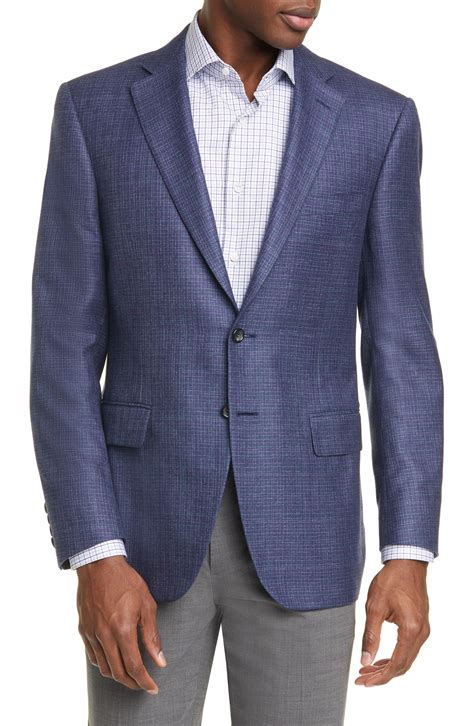 Polished Silk And Supremely Soft Cashmere Distinguish A Sport Coat