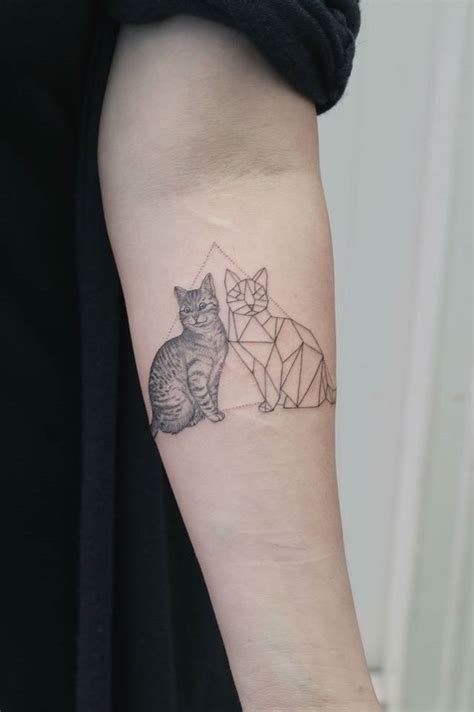 Exceptional Cat Tattoo Ideas For The Lovers Of The Furry Group Tatuagem De Gato Simples