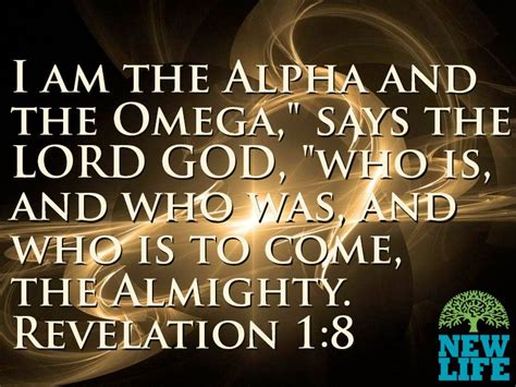 I Am The Alpha And The Omega Says The Lord God Who Is And Who Was