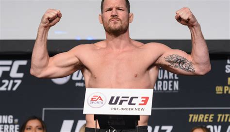 Michael Bisping Ufc 217 Ceremonial Weigh Ins Mma Junkie