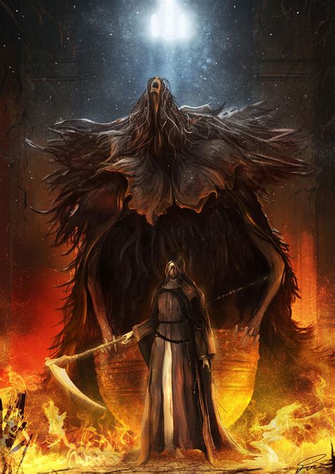 Sister Friede And Father Ariandel Dark Souls Dark Souls Wallpaper