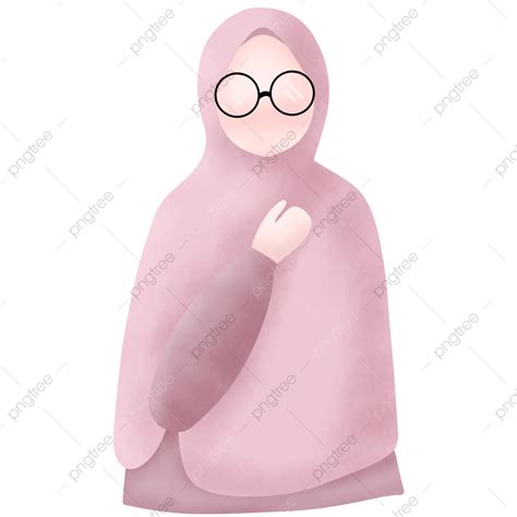 Karakter Muslimah Dan Hijab Syari Png Dibujos Muslimah Dan Hiyab Syari
