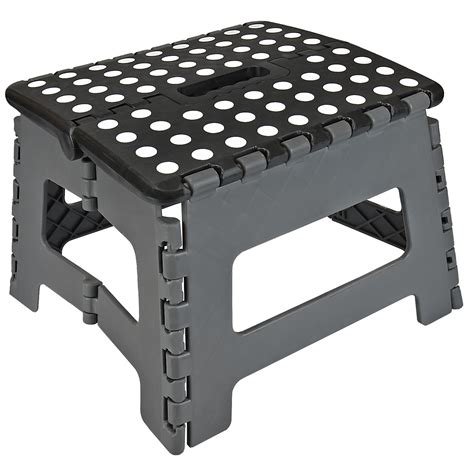 Large Multi Purpose Fold Step Stool Plastic Home Kitchen Foldable Easy