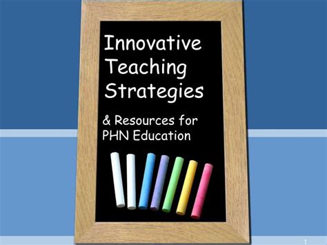 Ppt Innovative Teaching Strategies Powerpoint Presentation Free
