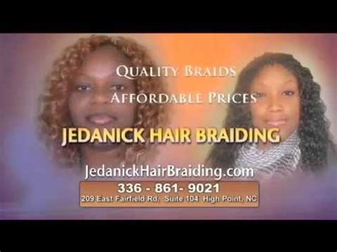 On the street of liberty drive and street number is 110. Jedanick African Hair Braiding - Highpoint,NC - YouTube