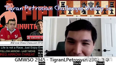 About World Chess 9LX Champion Wesley So And Tigran L Petrosian