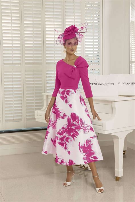 992104a Fuchsia Veni Infantino Fuchsia Mother Of Groom Dress