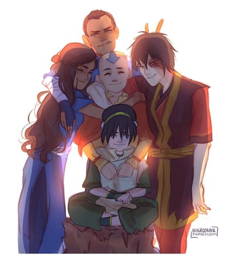 sokka toph on instagram “comment your favourite avatar character and why🤔 by nikadonna