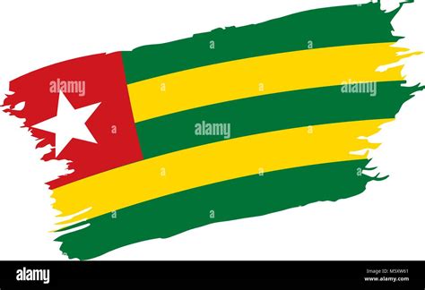 Drapeau Togo Vector Illustration Image Vectorielle Stock Alamy