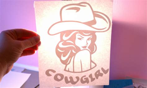 Sexy Cowgirl Vinyl Decal For Your Car Vinyl Decals Novelty Lamp