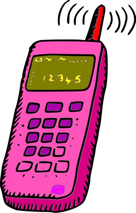 Telephone Clip Art Cell Cliparts Png Download 600938 Free