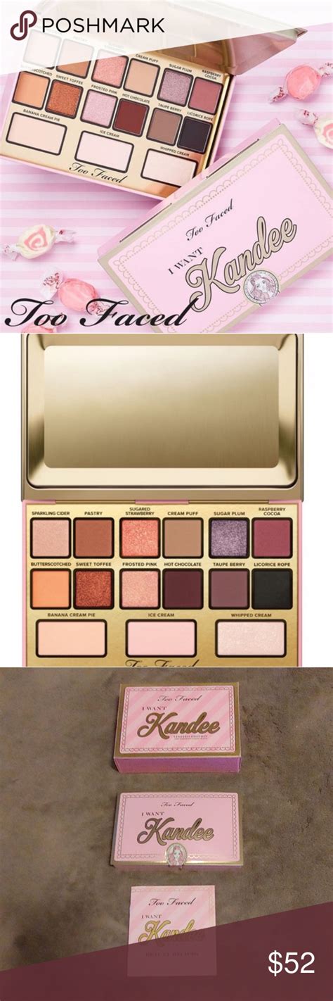 Too Faced I Want Kandee Limited Edition Palette Kandee Johnson