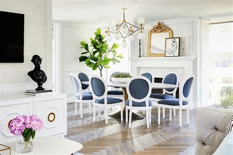 Blue And White Dining Room Ideas