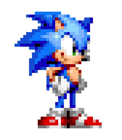 Sonic Mania Sonic Sprite Real Game Sprite Pixel Art Maker Images