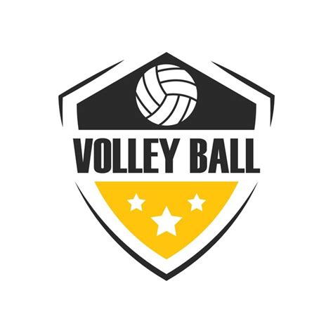 Vector De Logotipo De Pelota De Voleibol Vector Premium The Best Porn Website