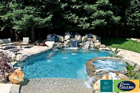 Pool Waterfall Incorporating A Waterfall With Your Pool Premier
