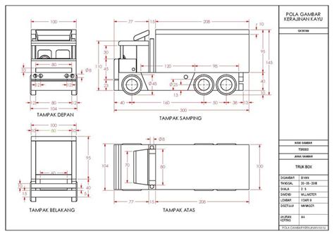 Ide bagian bagian modifikasi mobil truk canter keren mobil truk. Gambar Pola Miniatur Truk Dari Triplek - retorika