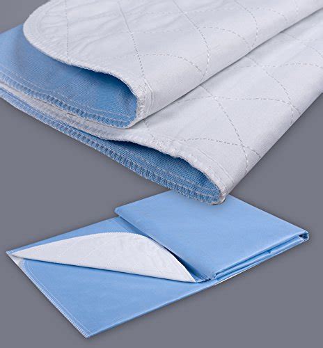 Happynites Bed Mat Bedwetting Underpads Washable 36x52 Hospital 1500ml Soft Reusable
