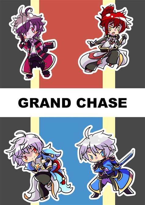 Grand Chase Dimensional Chaser Mini Sticker Sheet Ver 1 Etsy