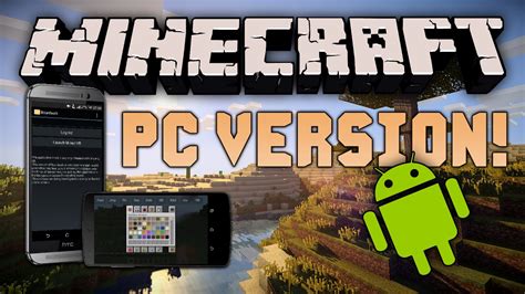 Minecraft Pc Auf Android Boardwalk Mobil Pc Voll Version Spielen