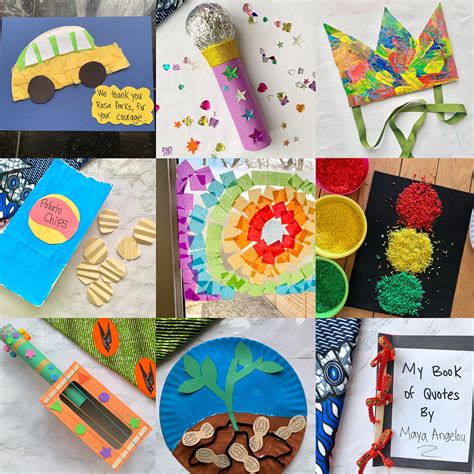 Easy Black History Month Crafts For Kids Happy Toddler Playtime